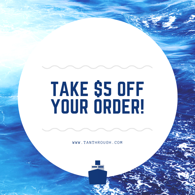 Tanthrough Coupons - Take $5 off